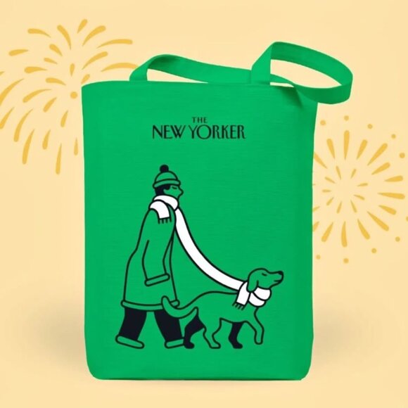 NEW The New Yorker | limited edition tote bag green 2025 - Picture 1 of 4